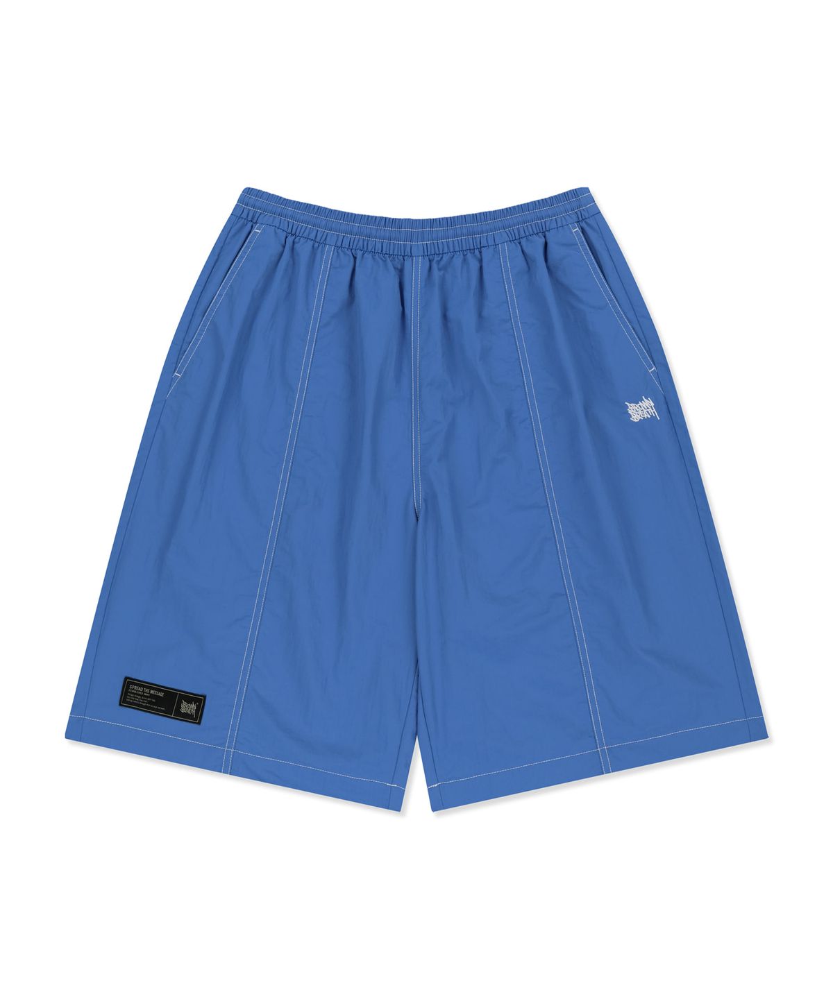 브라운브레스(BROWNBREATH) NYLON RIPSTOP SHORTS - BLUE