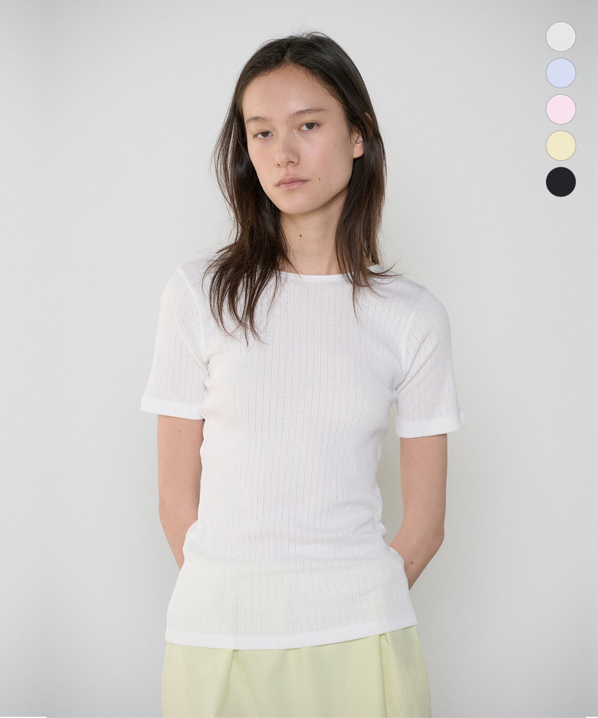 정감 스튜디오(JEONGGAM STUDIOS) Back Point Tee_5 Color