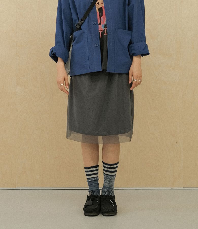 (w) breeze mesh skirt (2colors)