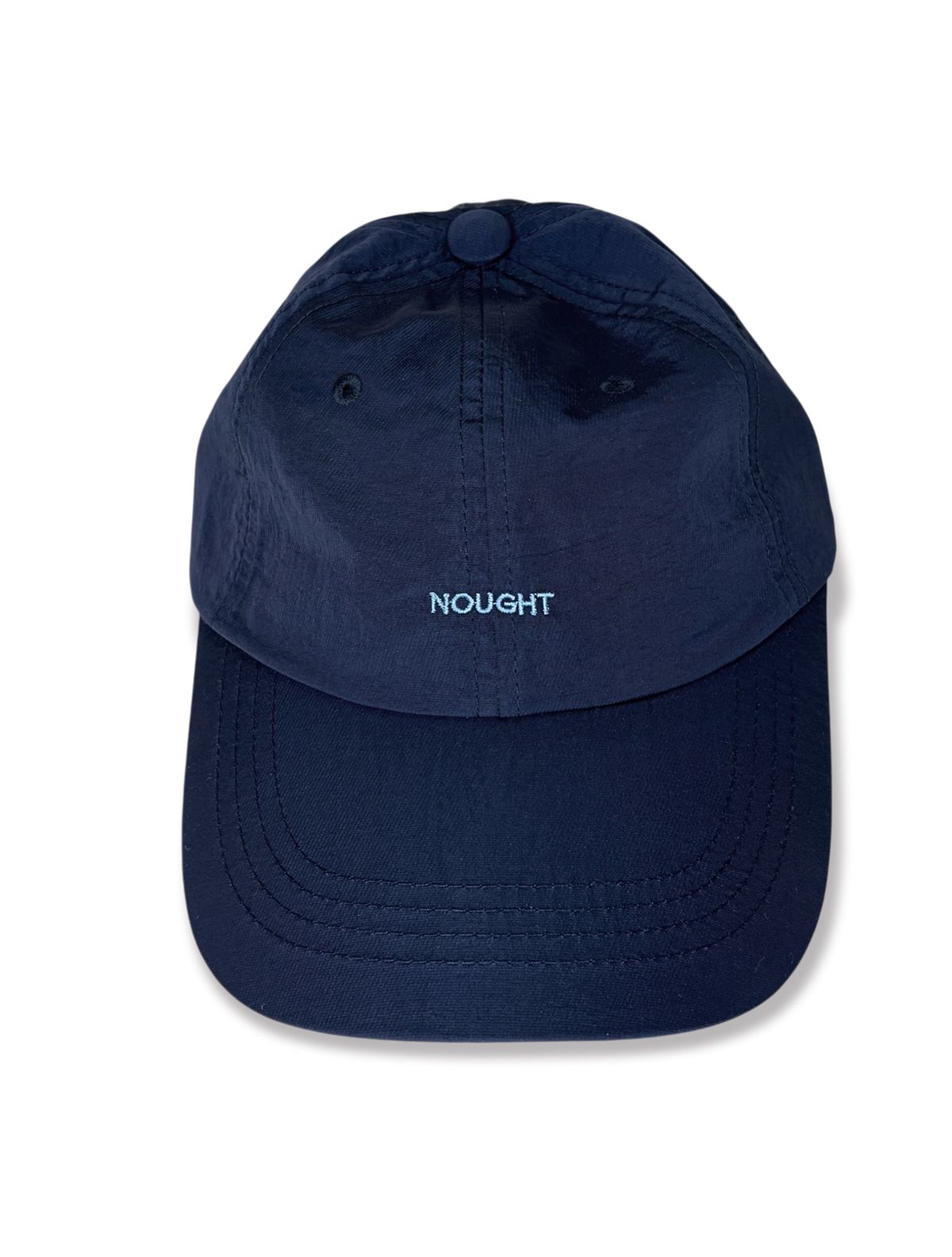 노우트(NOUGHT) 에센셜 스몰 로고 캡 / 네이비