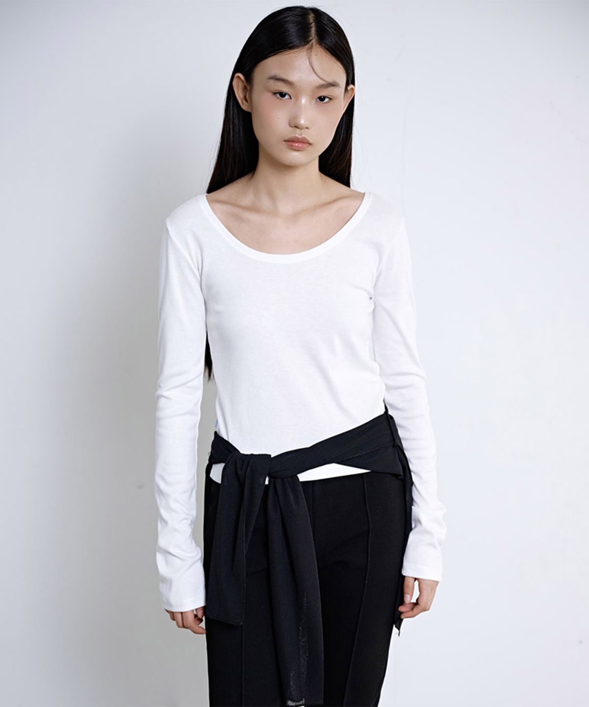 시시브(SISIVE) Two Way T-shirt (White)