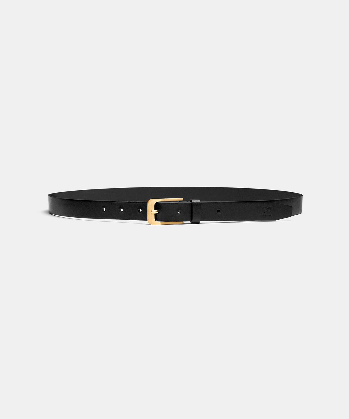 라벨아카이브(LABELARCHIVE) Peyton gold buckle black