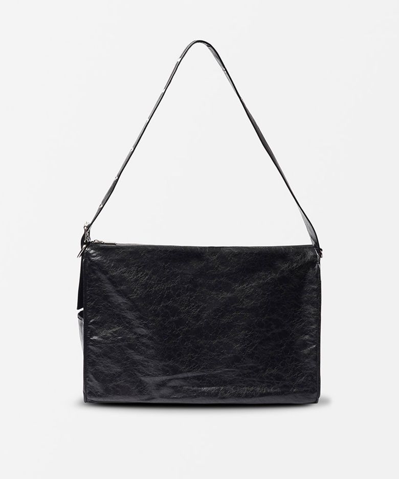 Eyelet Large Bag  (Black)