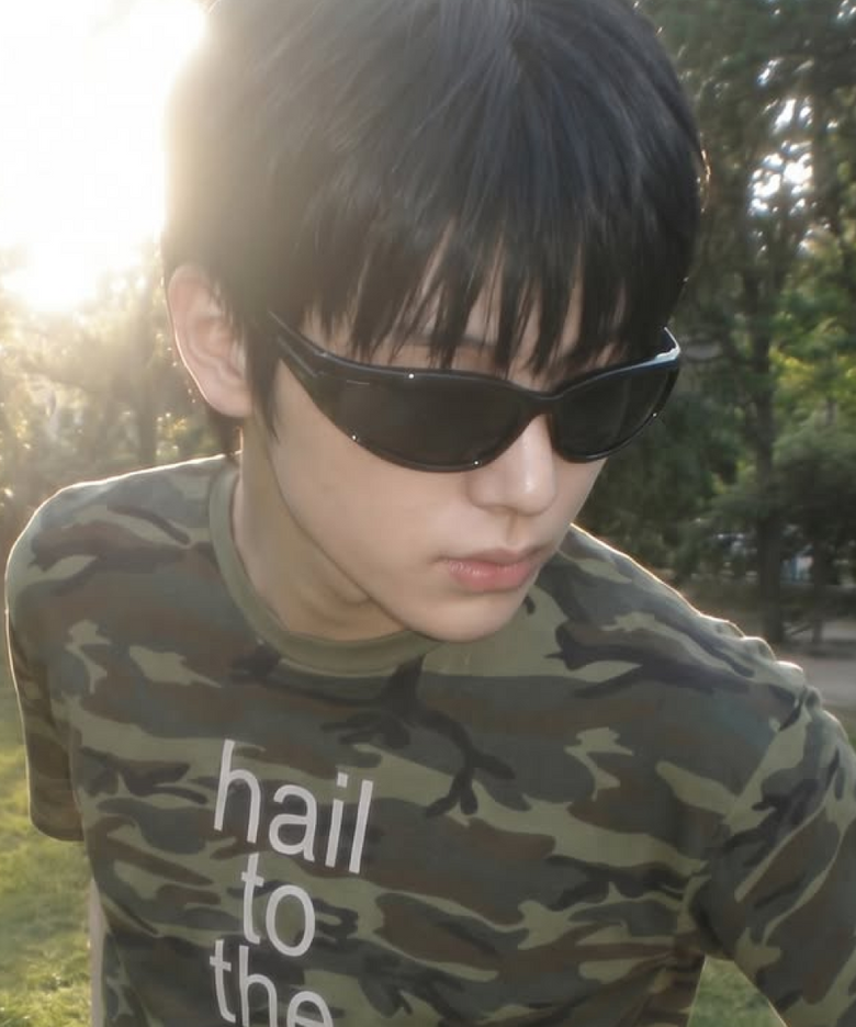 [한글 × 에바EVA] [고글타입] 헤일로 SUN 블랙