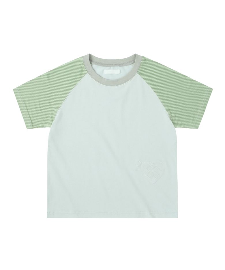 L.V. Raglan Tee - Green