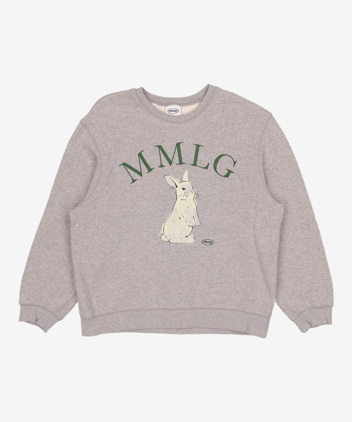 엠엠엘지(MMLG) [Mmlg] WATERCOLOR RABBIT SWEAT (GREY) S