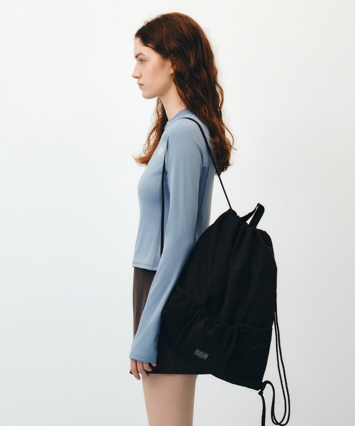 마리떼 스포츠(MARITHÉ SPORT) MARITHE SPORT GYM SACK black