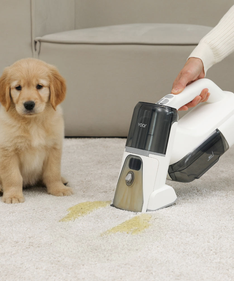 워터클링 무선 습식청소기 롤브러시