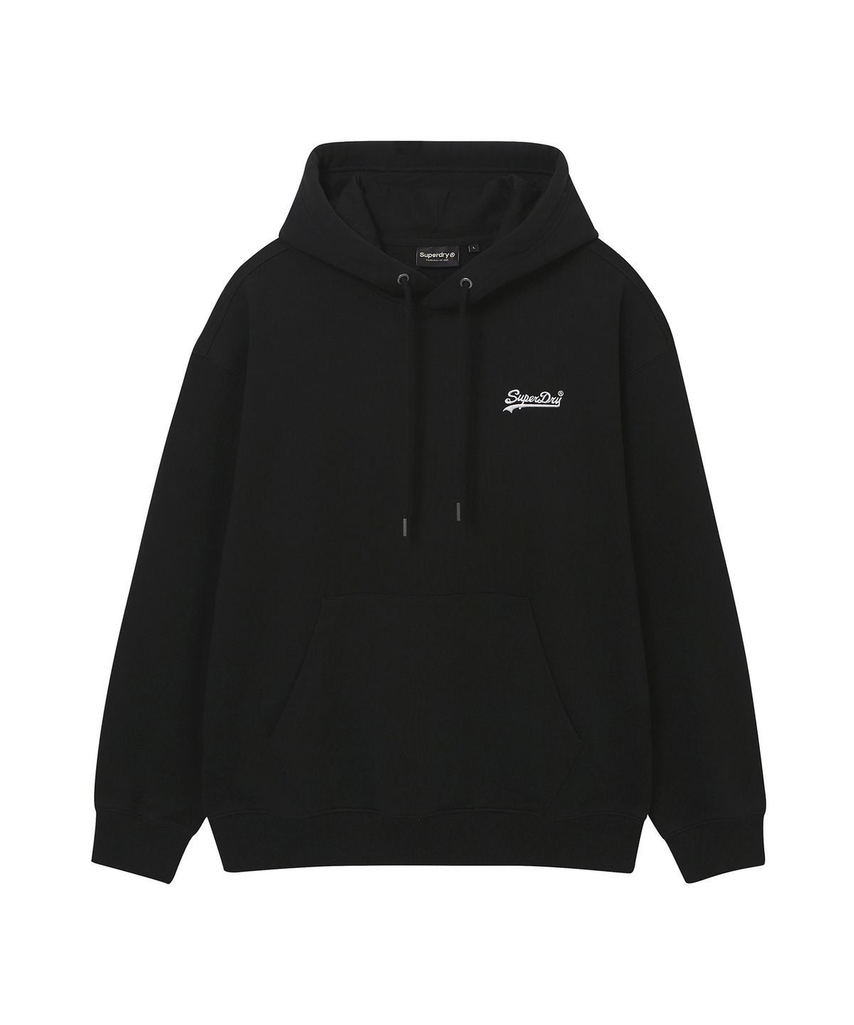 슈퍼드라이(SUPERDRY) 베이직 후디 블랙 SDUMHDQ03BLK