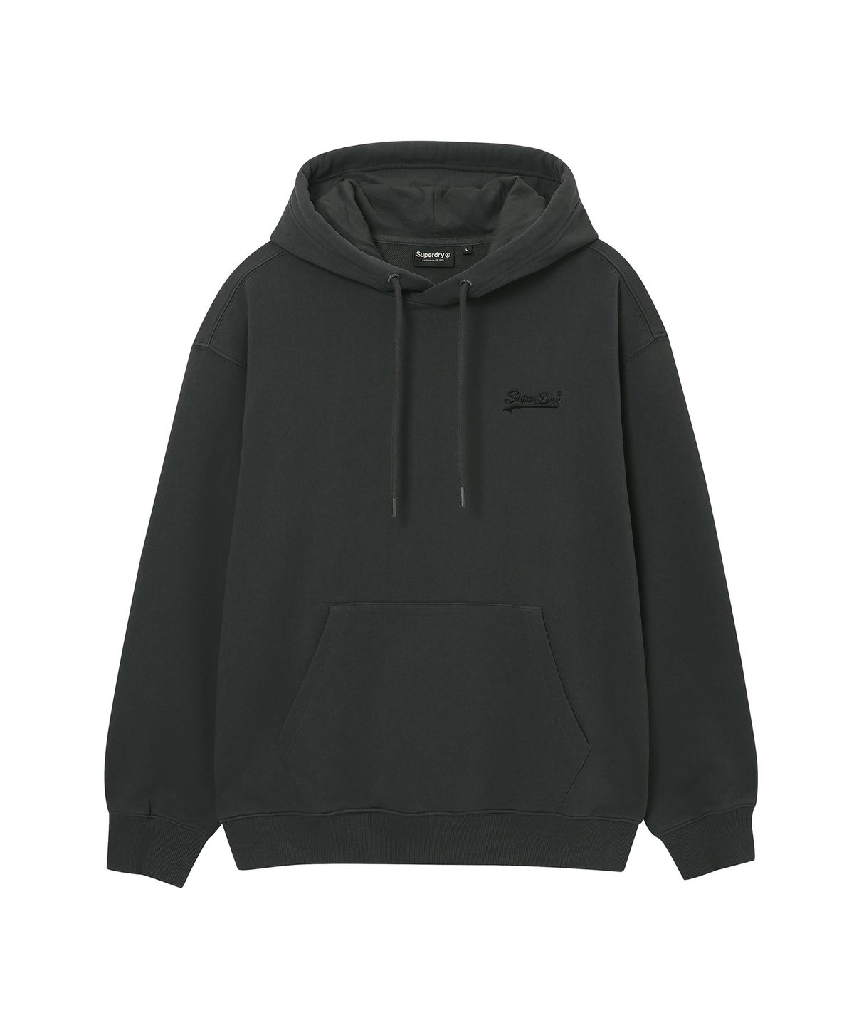 슈퍼드라이(SUPERDRY) 베이직 후디 차콜 SDUMHDQ03CHL