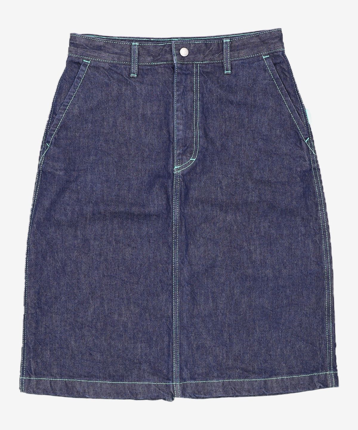 엠엠엘지(MMLG) [Mmlg] MMLG DENIM SKIRT (INDIGO BLUE) M