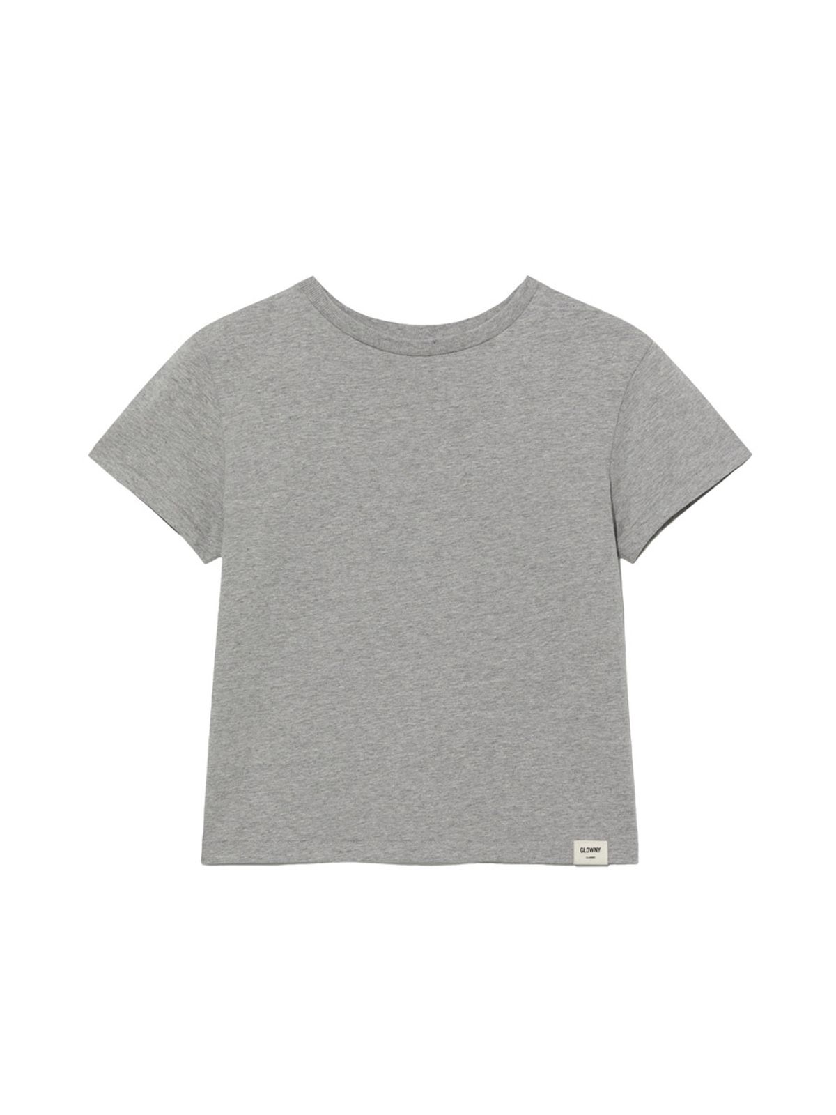 글로니(GLOWNY) G CLASSIC TEE (MELANGE GRAY)
