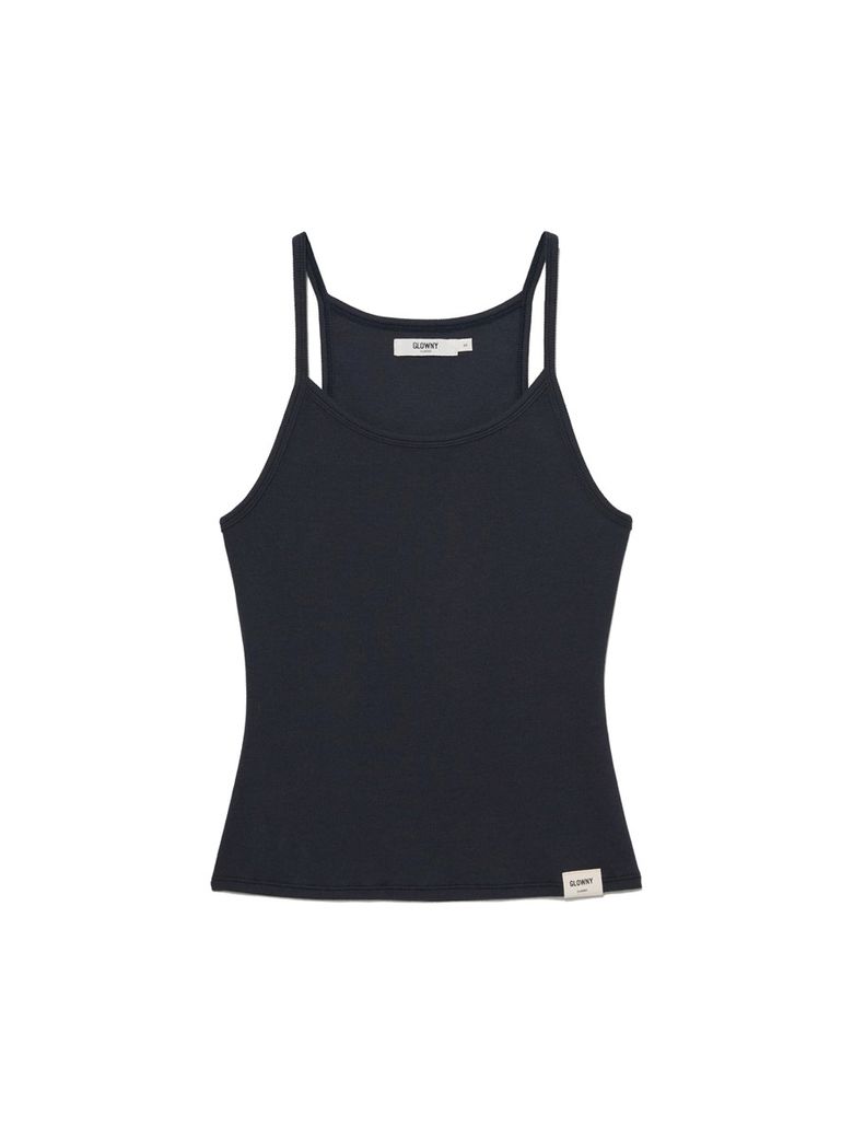 G FINE STRAP CAMISOLE (NAVY)