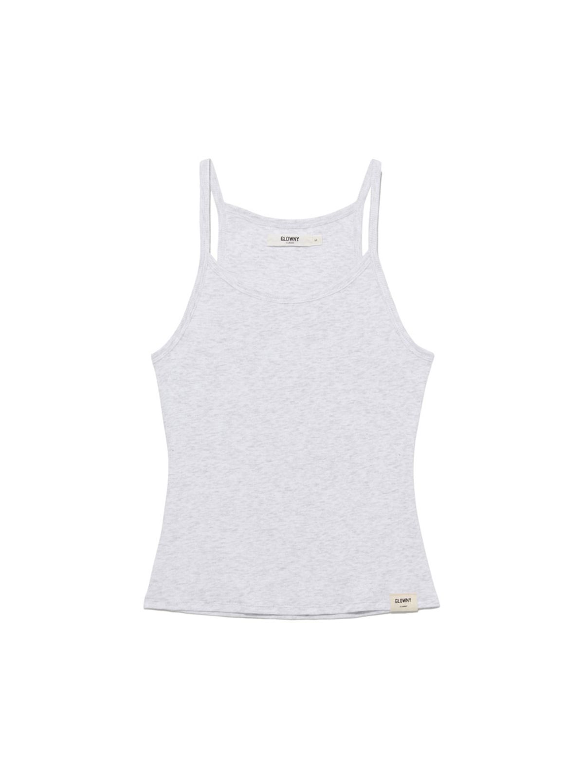 글로니(GLOWNY) G FINE STRAP CAMISOLE (MELANGE GRAY)