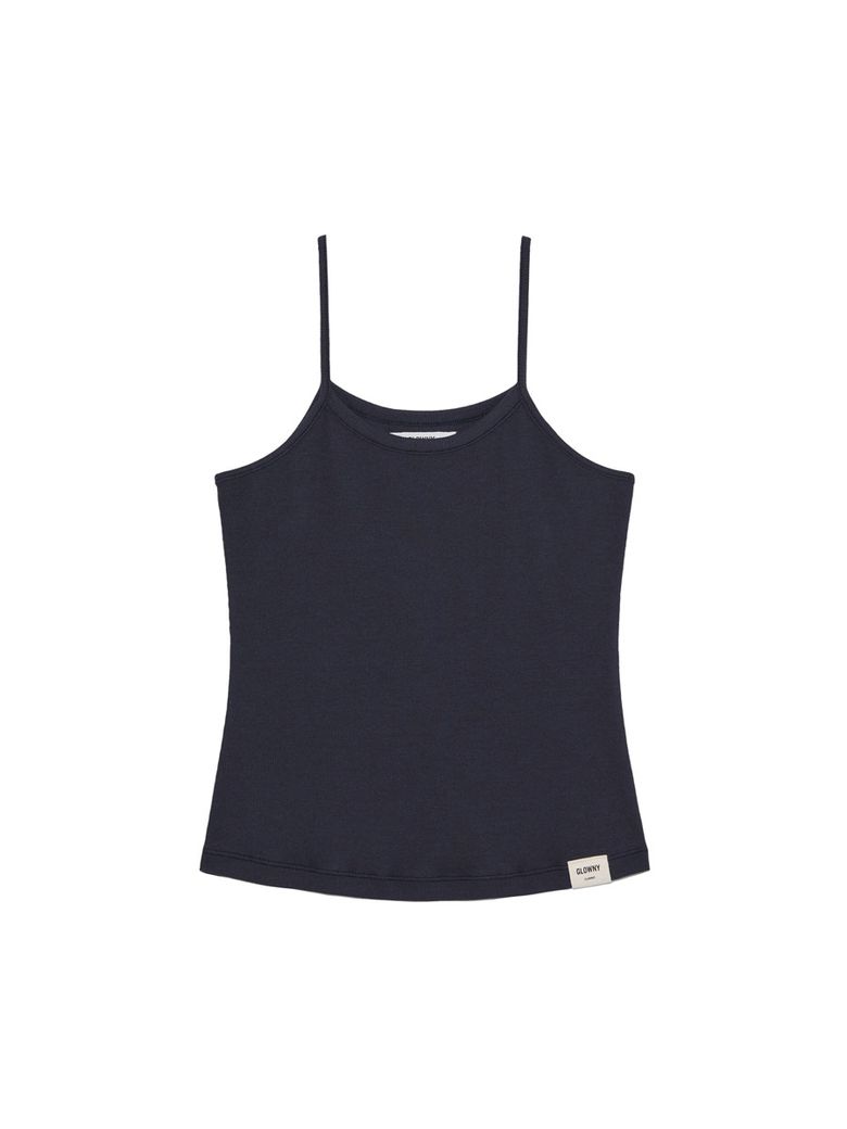 G FINE RIB CAMISOLE (NAVY)