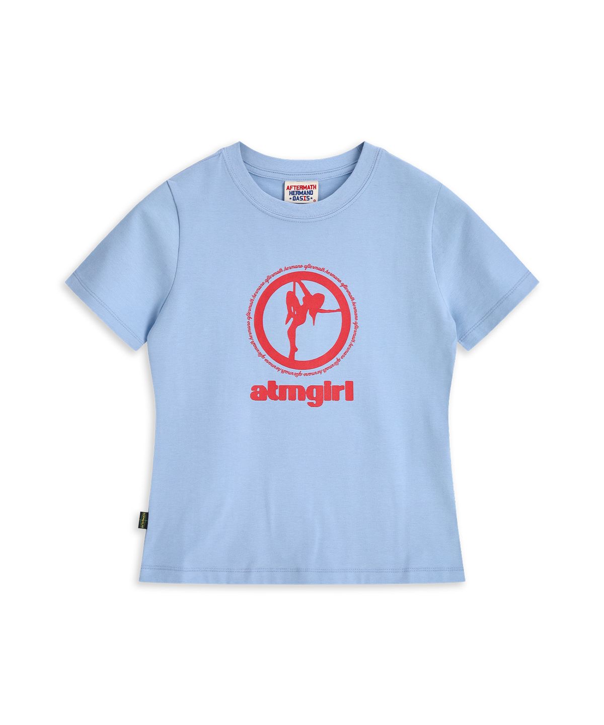 애프터매스(AFTERMATH) W ATM GIRLS TEE SKY BLUE