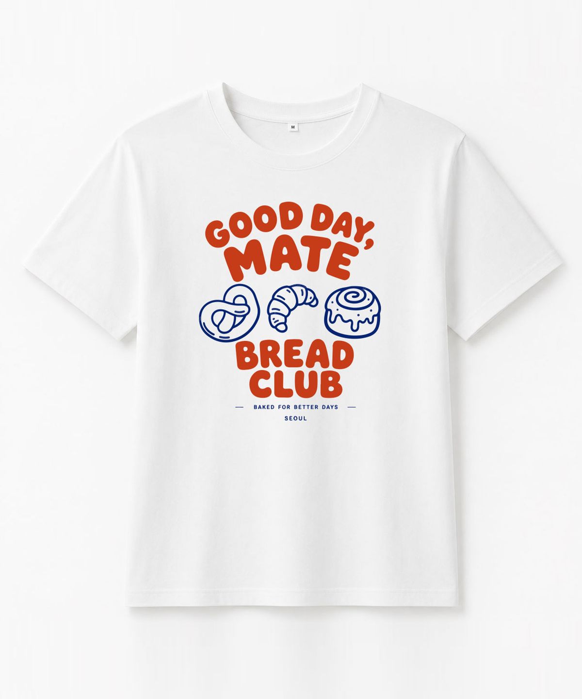 티엔피(TNP) TNP BREAD SEMI CROP TEE (T26BTTS03CM)