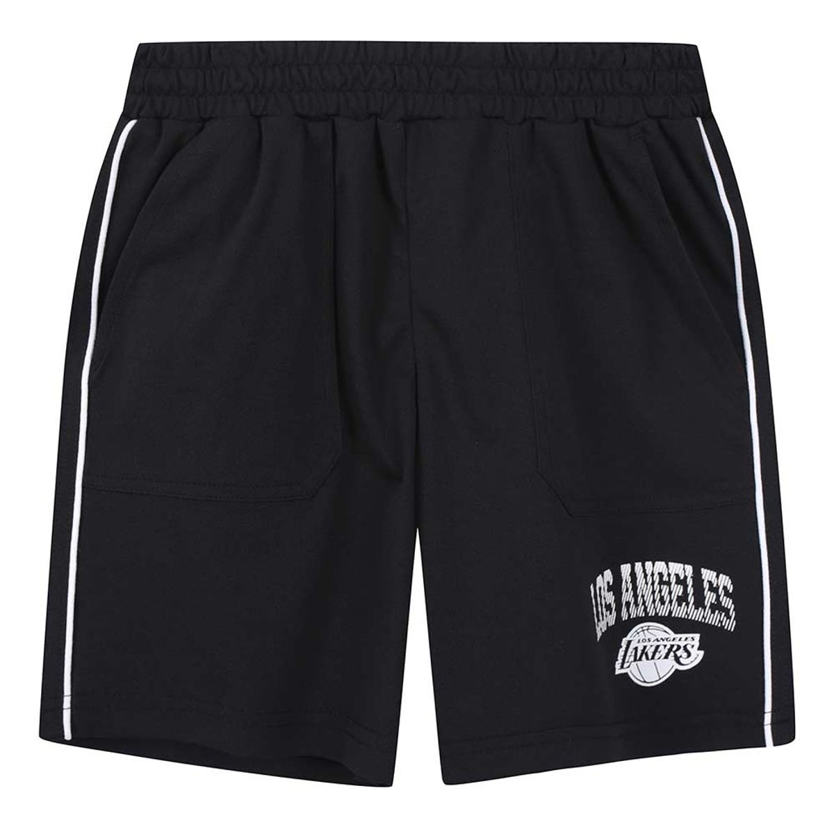 엔비에이 키즈(NBA KIDS) 팀 어센틱 쿨기능성 5부쇼츠 블랙