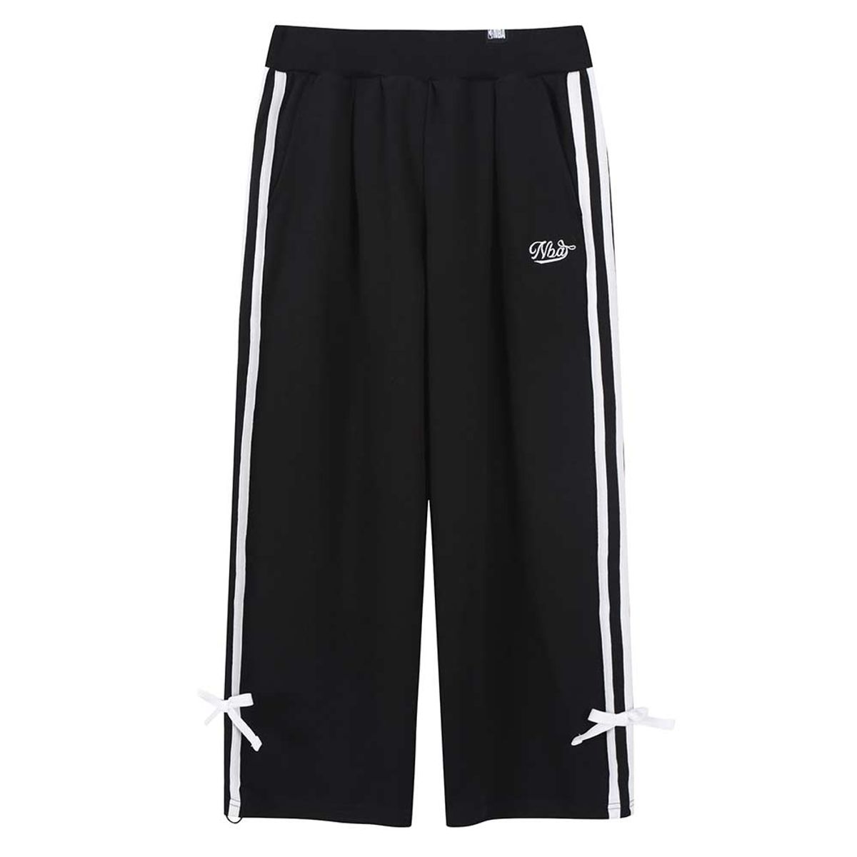 엔비에이 키즈(NBA KIDS) 2WAY 라인포인트 우븐팬츠 블랙