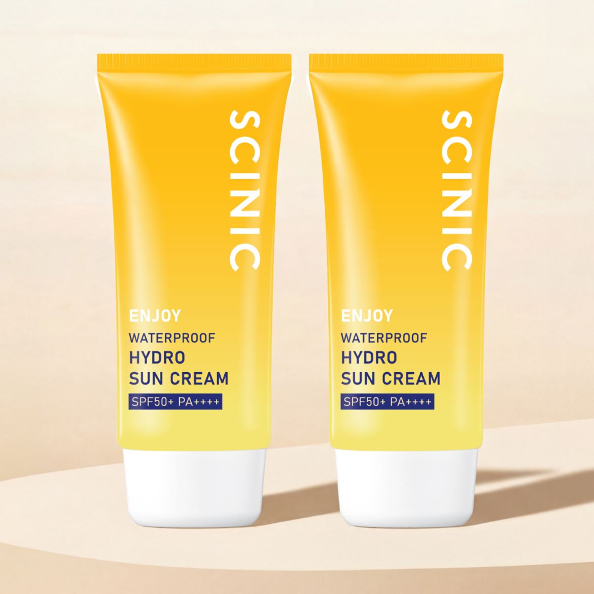 싸이닉(SCINIC) 싸이닉 엔조이 워터프루프 수분 선크림 80ml 2개