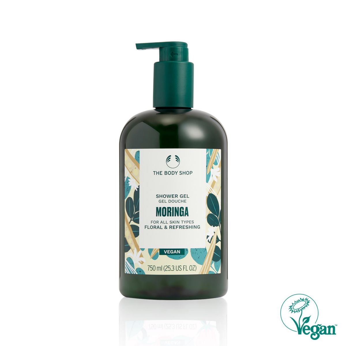 더바디샵(THE BODY SHOP) 모링가 샤워젤 750ML (26075)