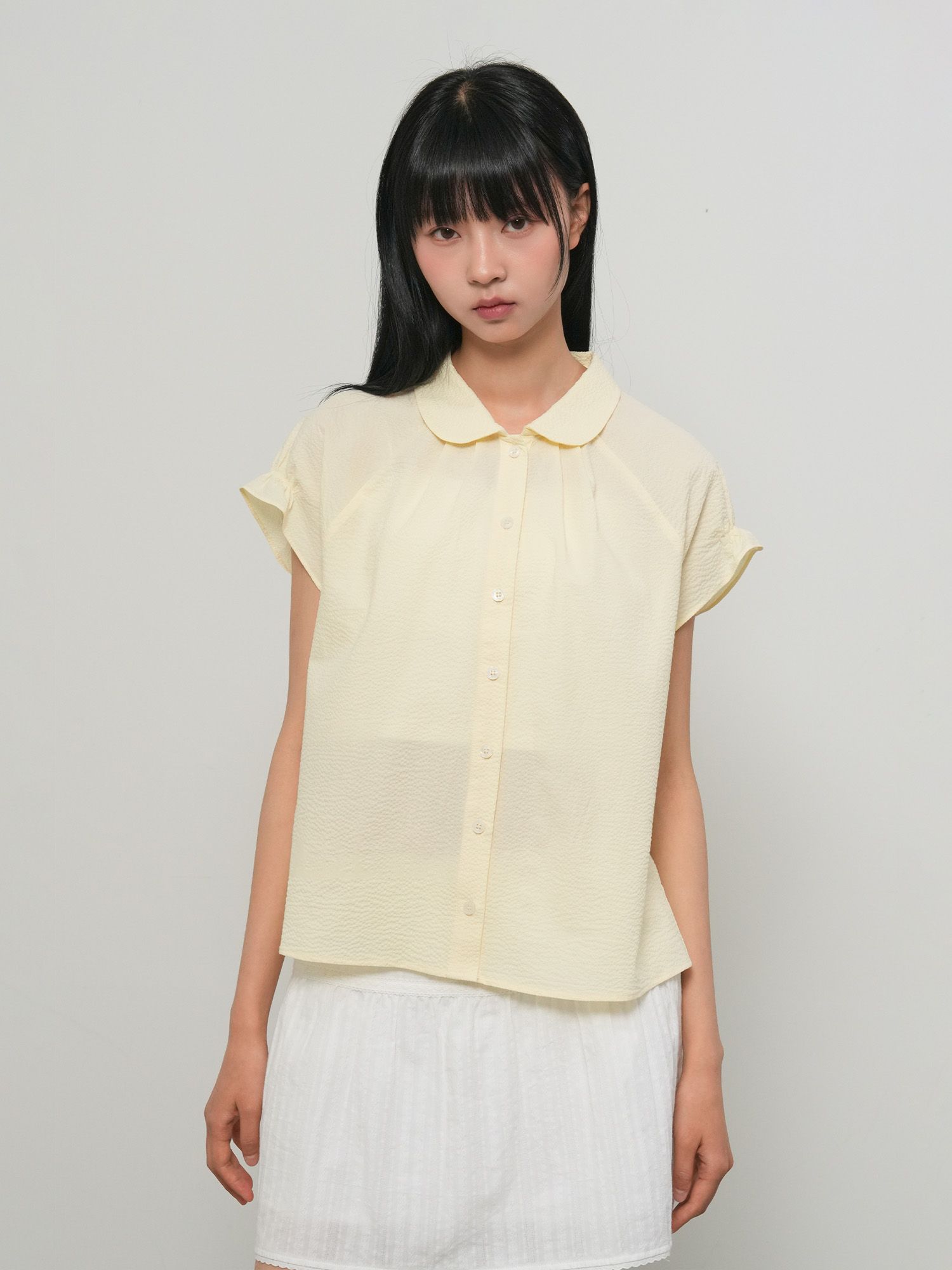 시어링 카라 무스탕 코트 [BEIGE] / WBE4L10525 source detail 45