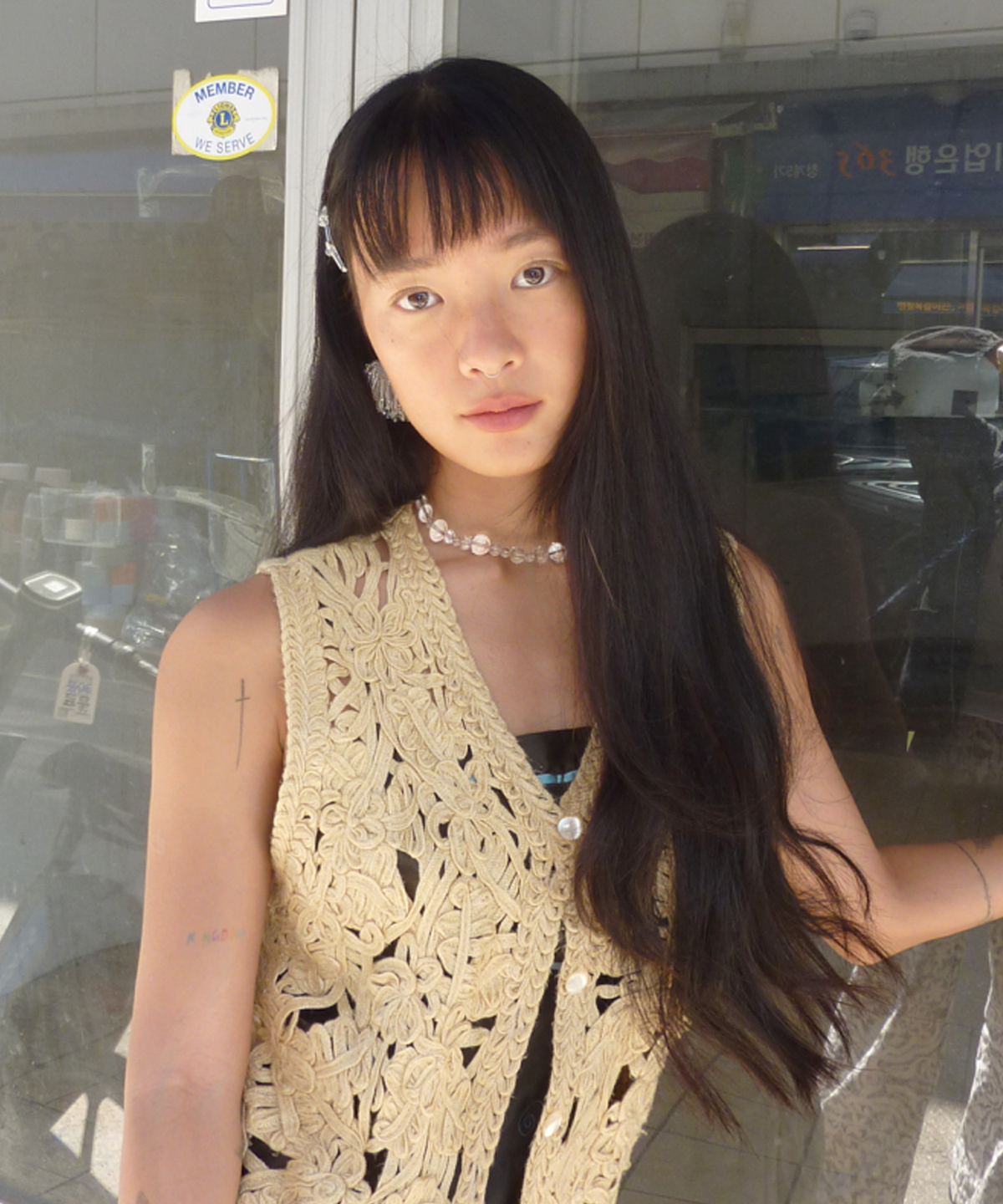 어빗모어(ABITMOR) Pure glass necklace