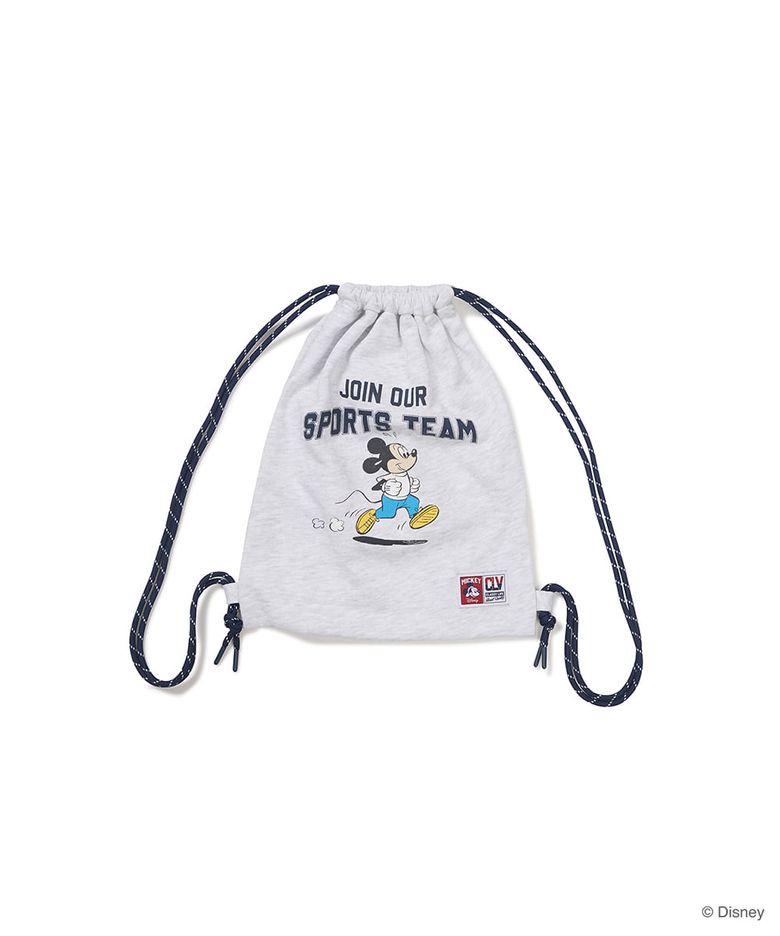 [26SM clove] Mickey_String Bag (Light Grey)