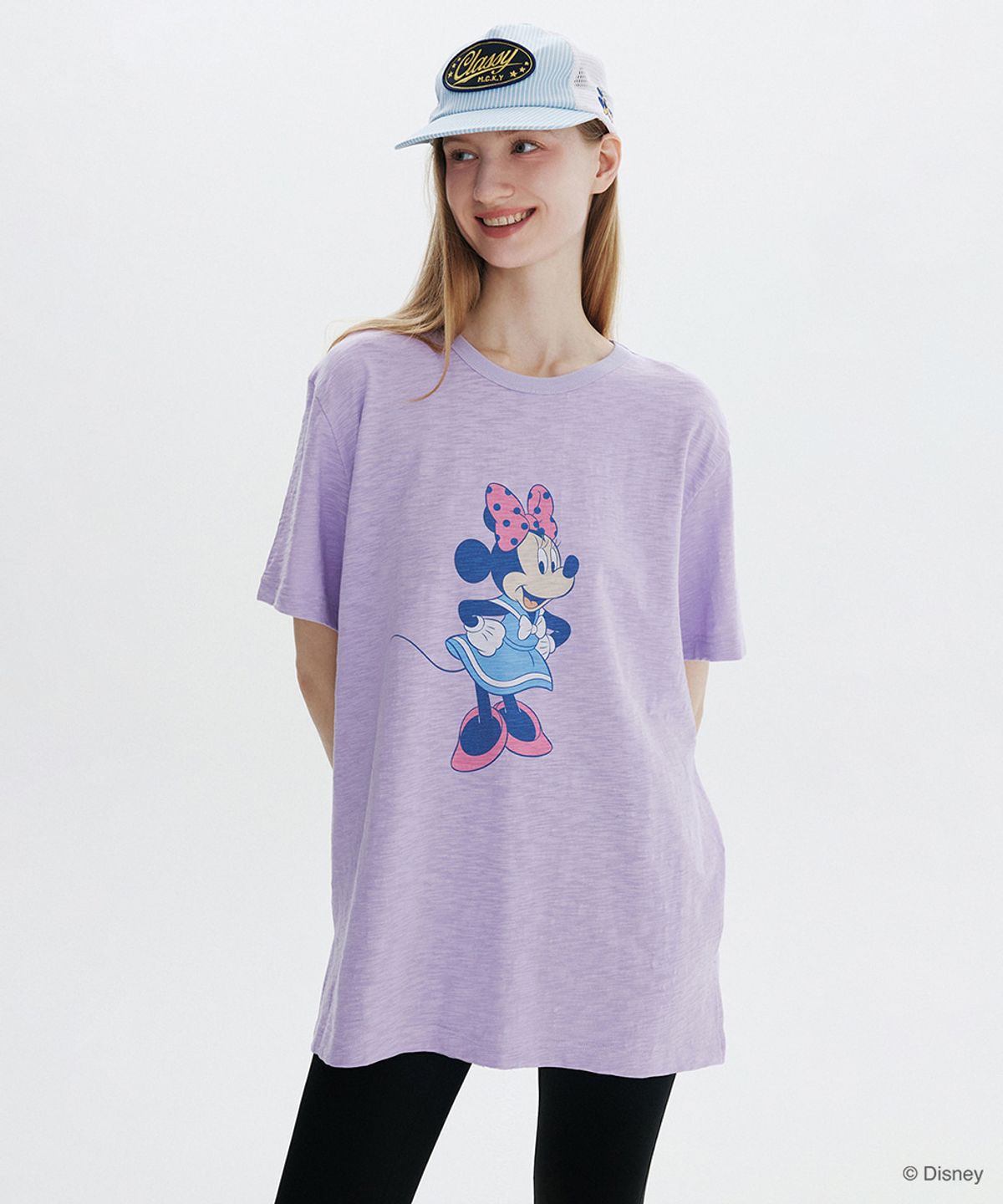 클로브(CLOVE) [26SM clove] Vintage Over-fit T-Shirt (Lavender)