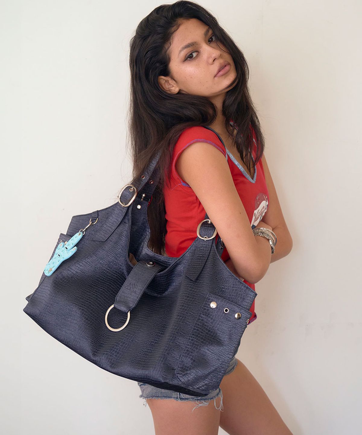 샌드뮤지엄(SAND MUSEUM) HOWDY BAG [Shine Navy]