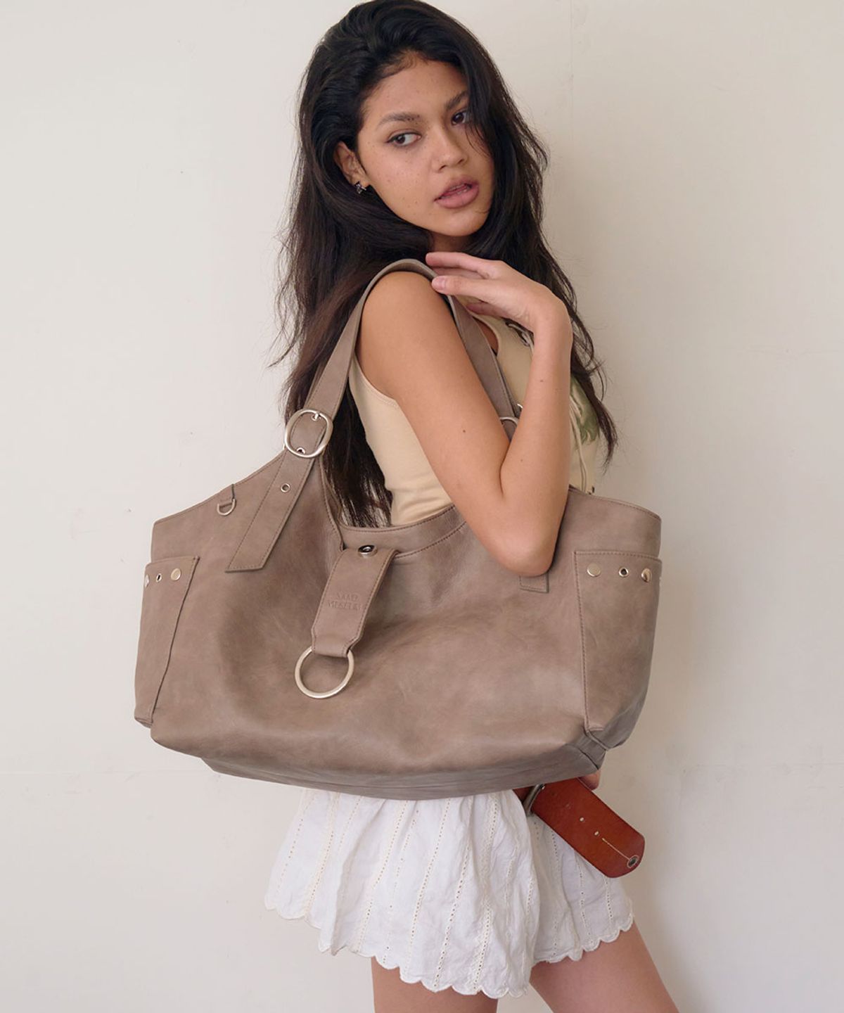 샌드뮤지엄(SAND MUSEUM) HOWDY BAG [Mocha]