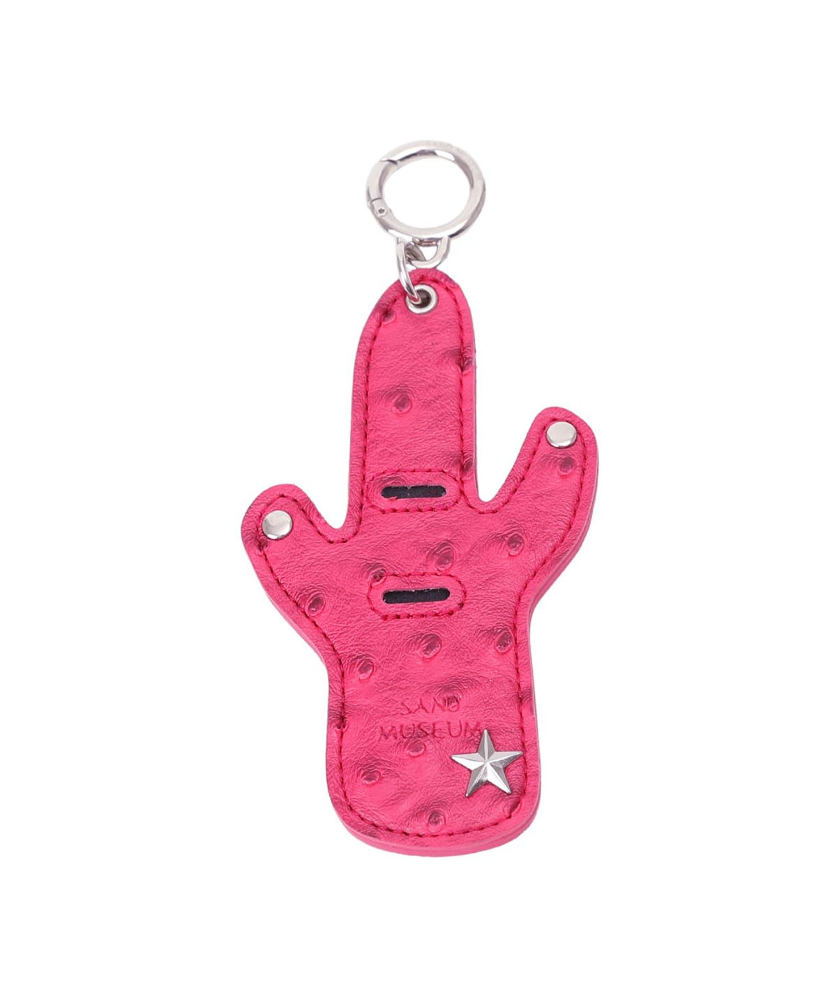 샌드뮤지엄(SAND MUSEUM) SPIKEY SUNGLASSES HOLDER [Pink]