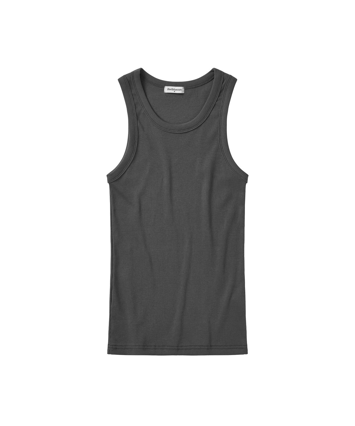 아이필블루씨에스엠(IFEELBLUECSM) CSM Basic Sleeveless Charcoal