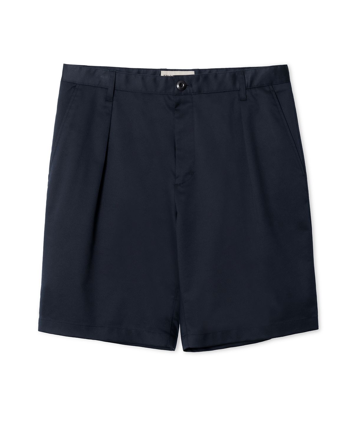 에든버러클럽(EDINBURGH CLUB) INVERTED TUCK SHORTS (NAVY)
