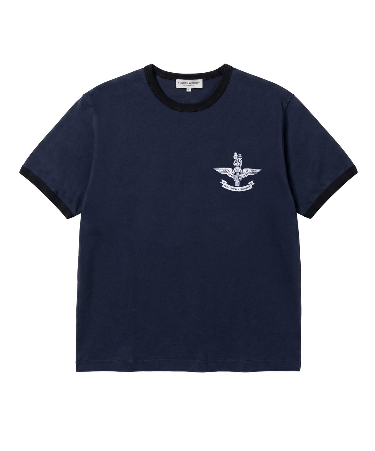 에든버러클럽(EDINBURGH CLUB) AIR FORCE RINGER T-SHIRT (NAVY)