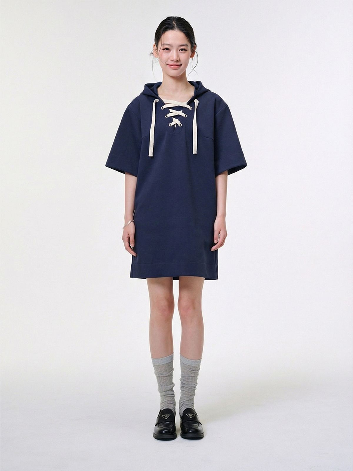 레브레브(REVE REVE) Marina Lace-Up Dress