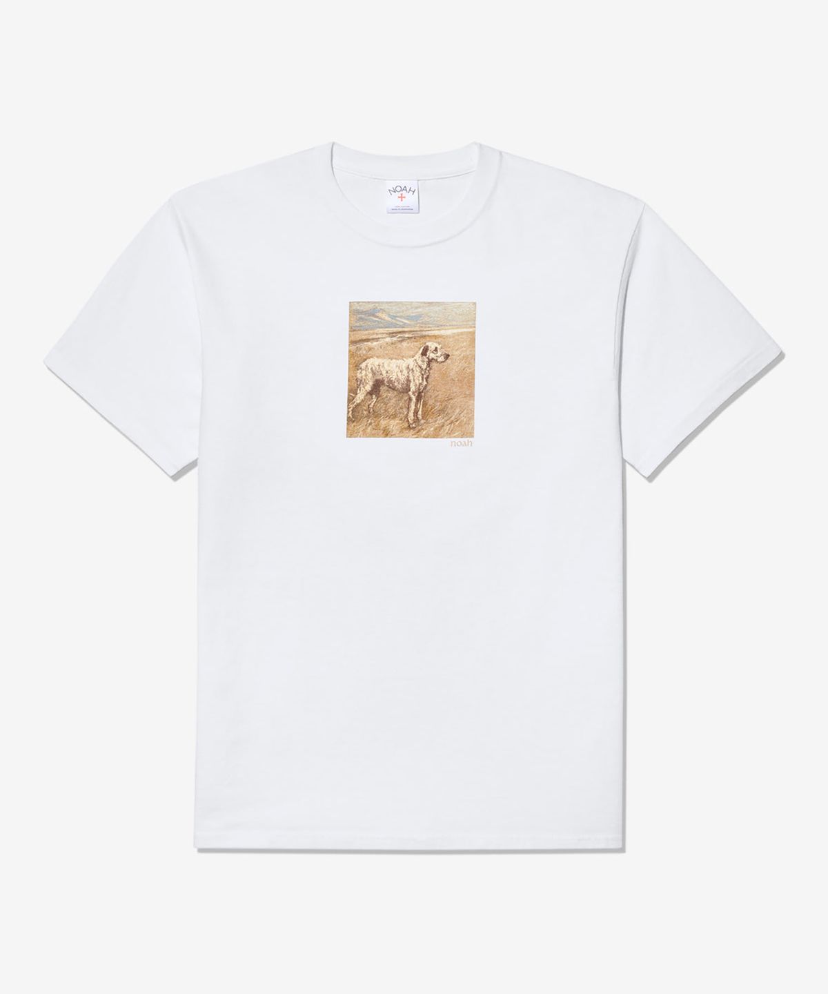 노아(NOAH) (U) 아이리쉬 울프하운드 티 화이트 IRISH WOLFHOUND TEE WHITE