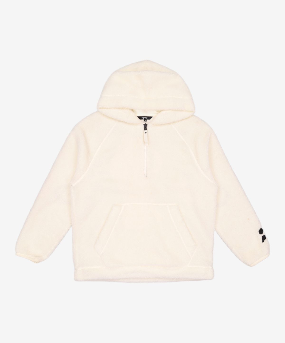 빈폴 스포츠(BEANPOLE SPORT) [스마일리] 화이트 남성 부클 플리스 후드 아노락 티셔츠 (BO9X41D621) 95