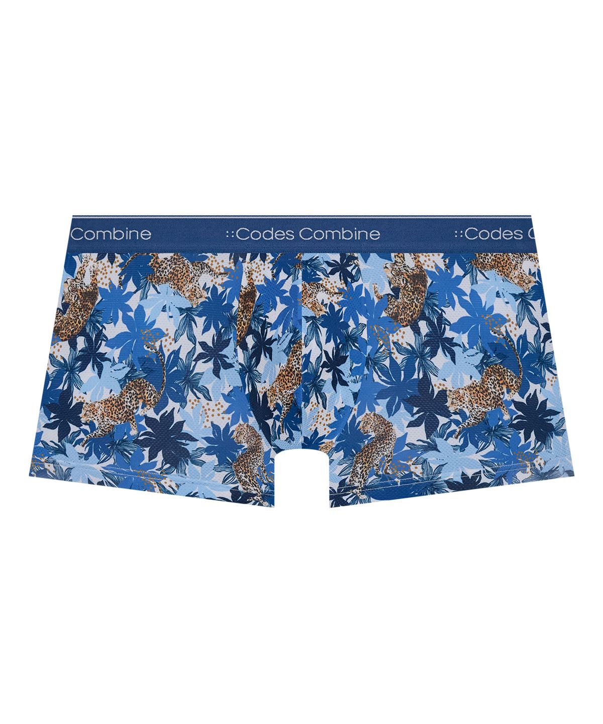 코데즈컴바인 이너웨어(CODES COMBINE INNERWEAR) 인디고 치타 에어로쿨 메쉬 드로즈