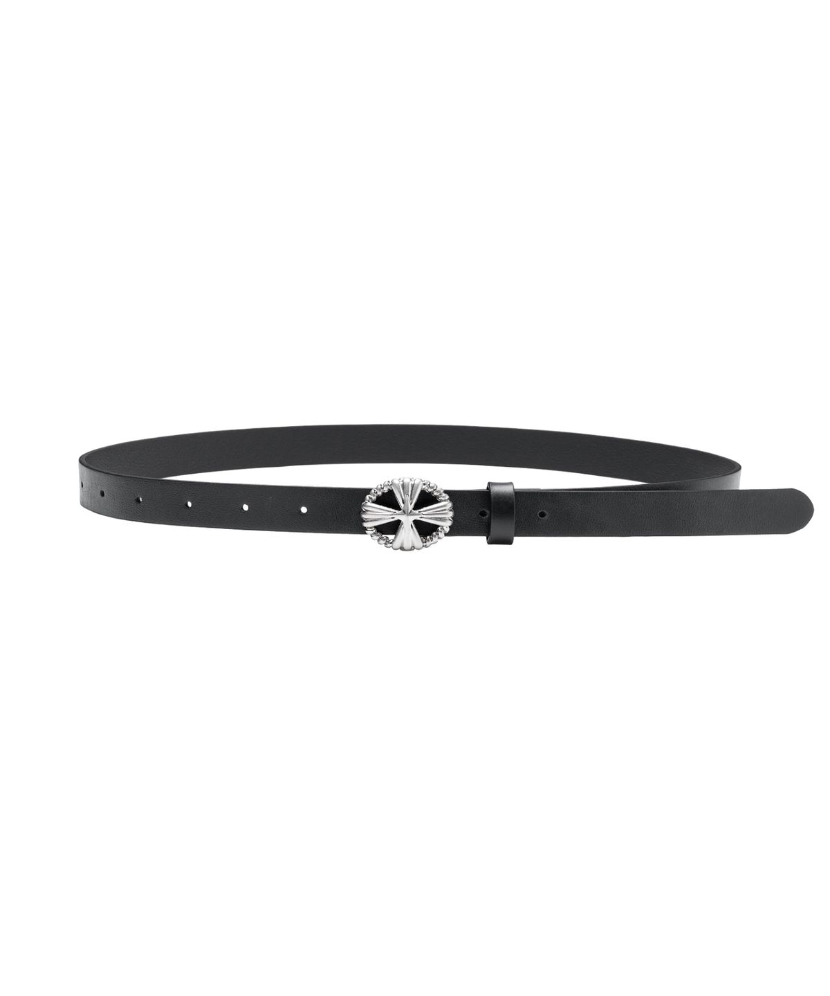 센티멍(SENTIMENTS) NO.763 [BLACK] LEATHER BELT