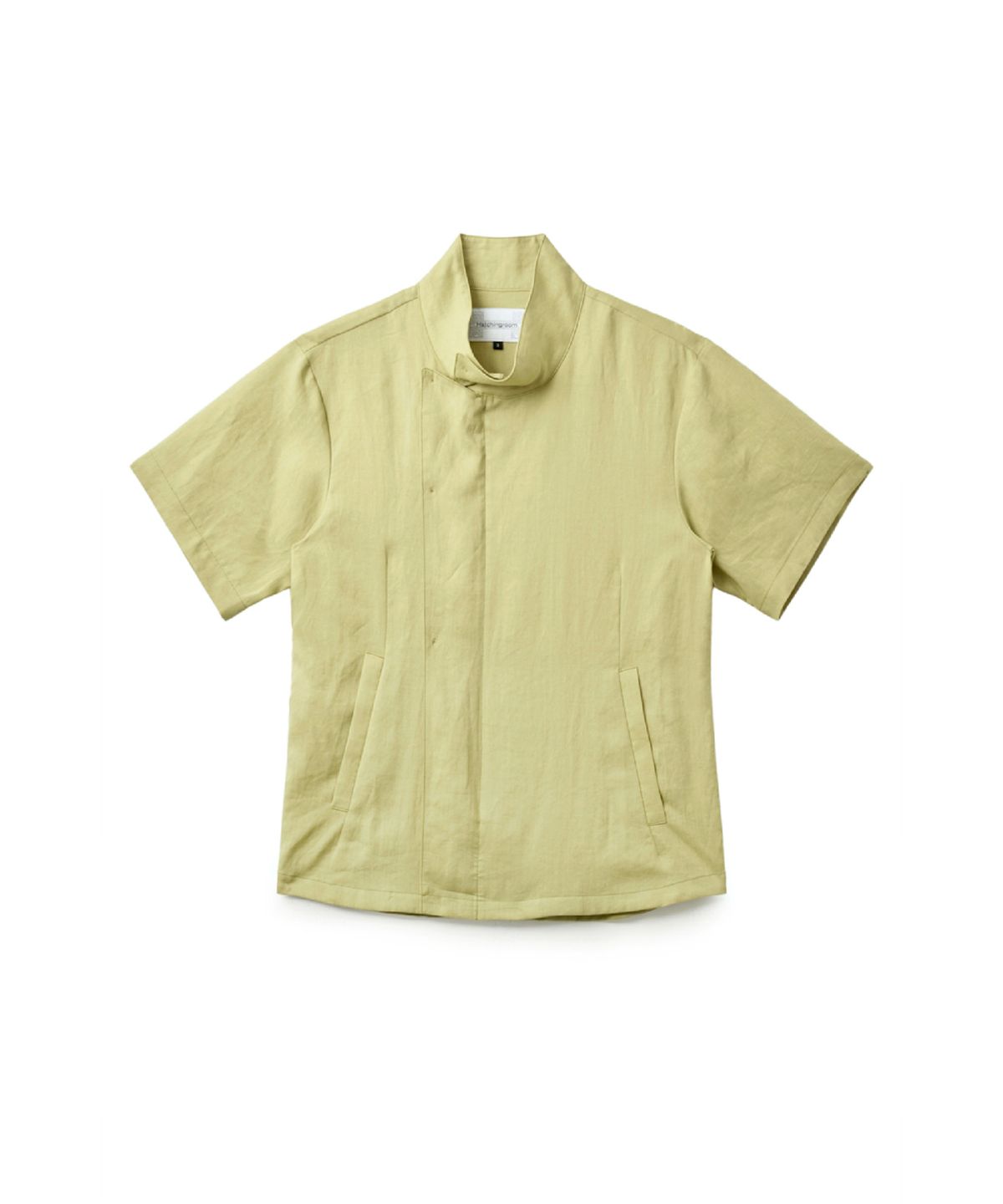 해칭룸(HATCHINGROOM) Arc Zip Shirket Avocado