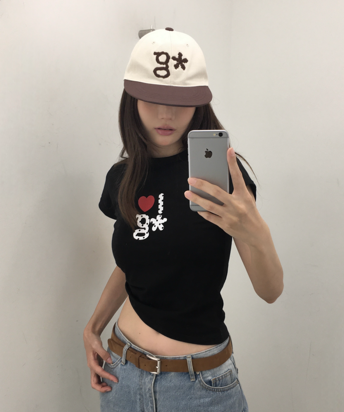 글런든(GRUNDEN) HEART LOGO T-SHIRT (BLACK)