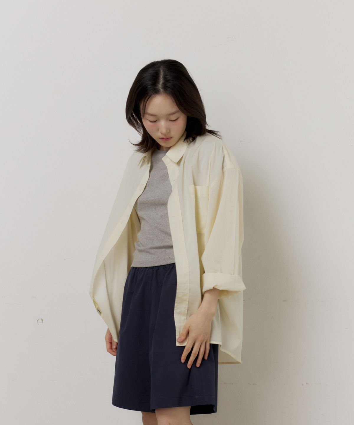 웨이베러시스(WAYBETTERSIS) SUMMER SHIRTS (Lemon)