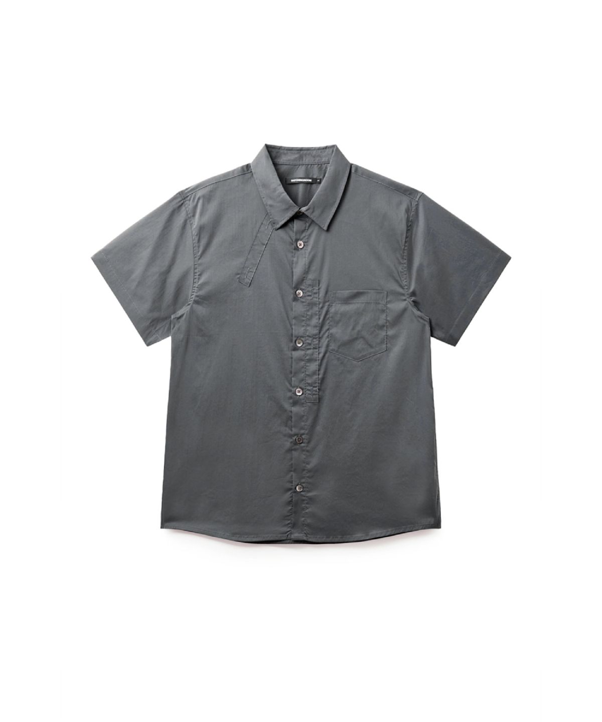 해칭룸(HATCHINGROOM) Plaket Shirt Charcoal