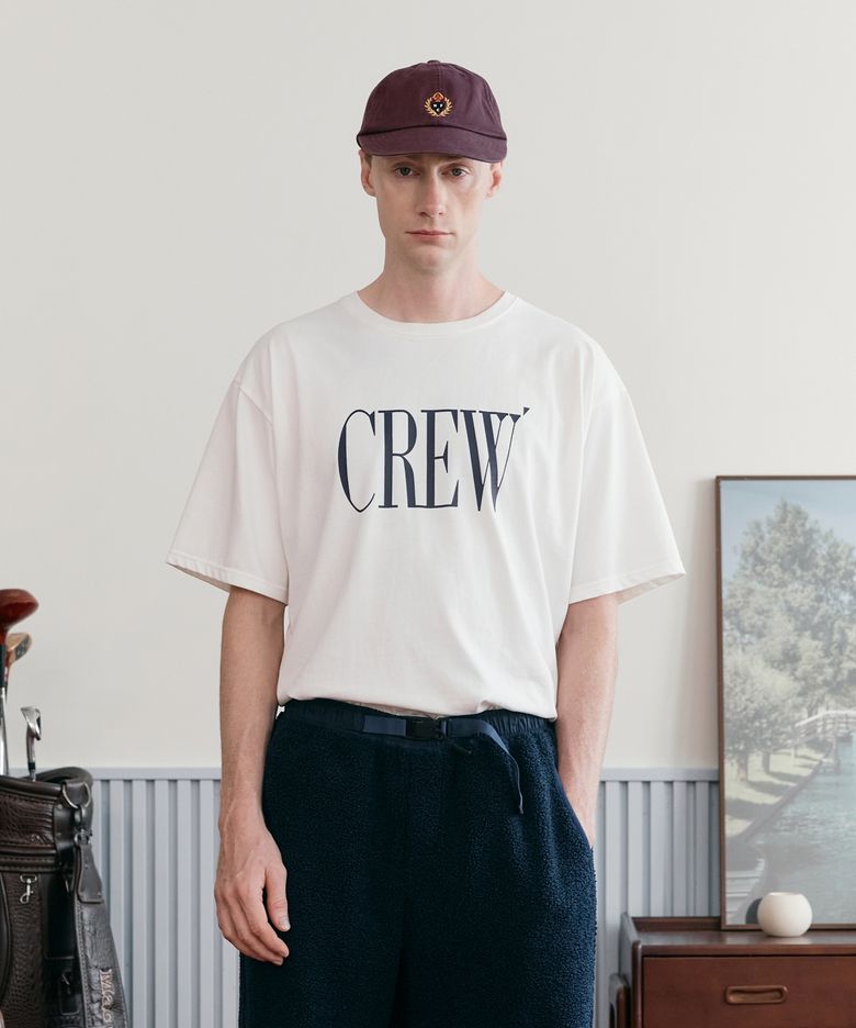 CREW ESSENTIAL TS WHITE