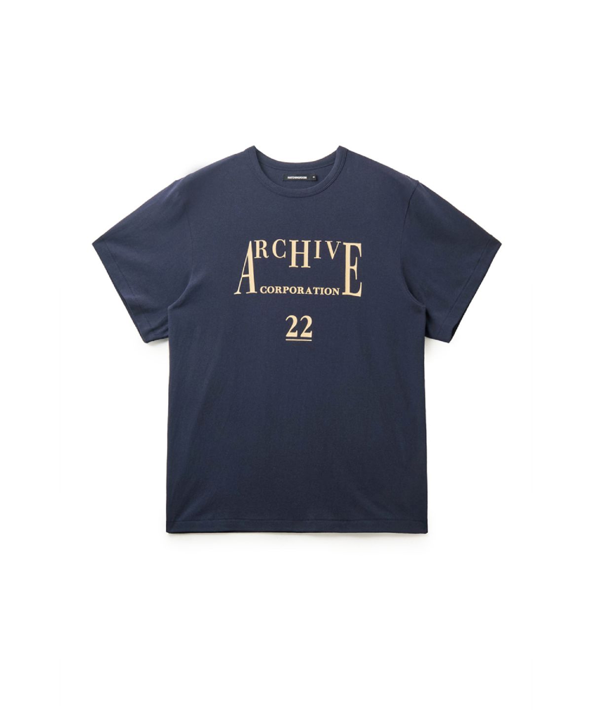 해칭룸(HATCHINGROOM) Archive Corporation Tee Navy