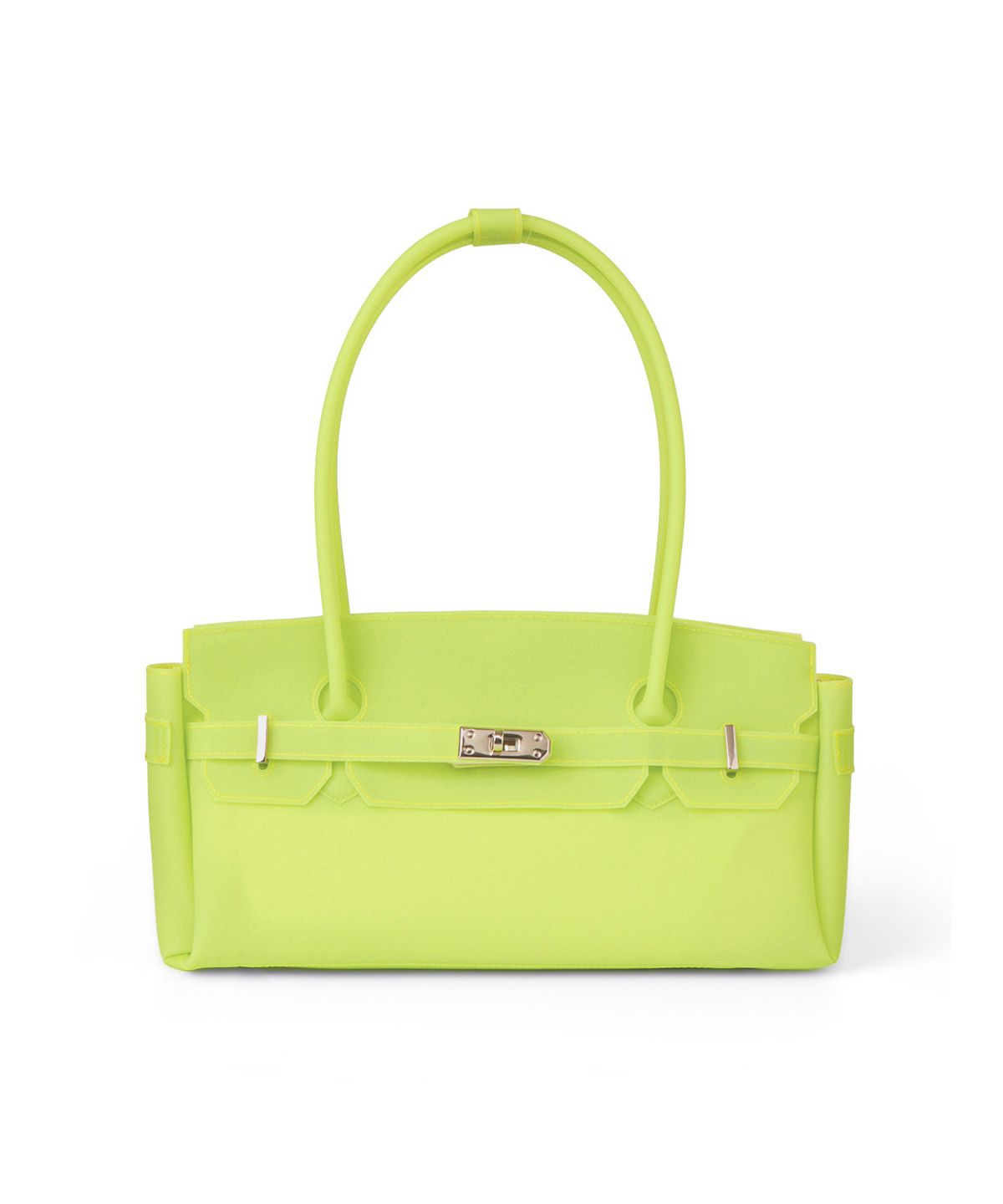 다이닛(DEINET) JELLY TWO-WAY BAG IN LIGHT YELLOW