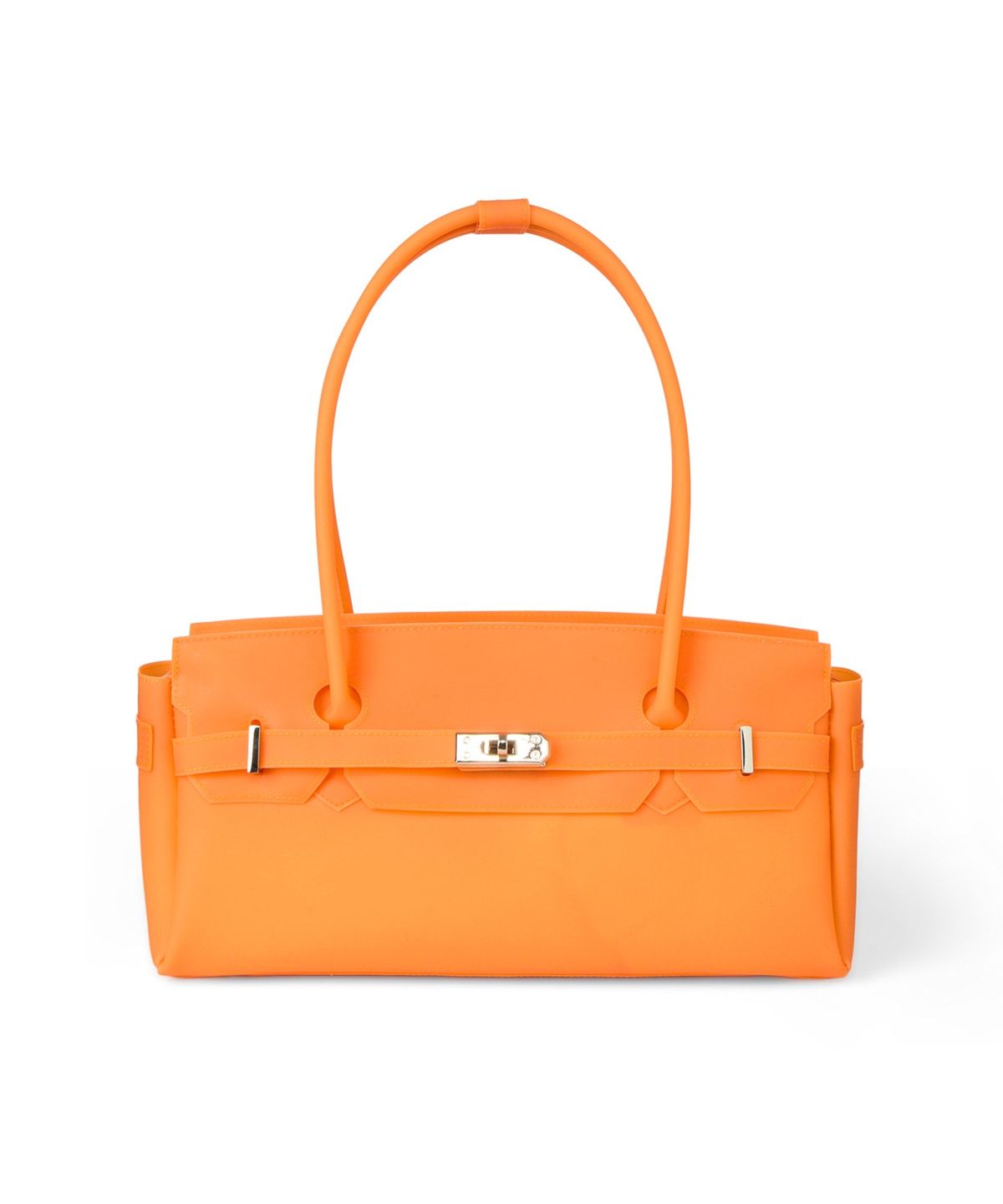 다이닛(DEINET) JELLY TWO-WAY BAG IN ORANGE