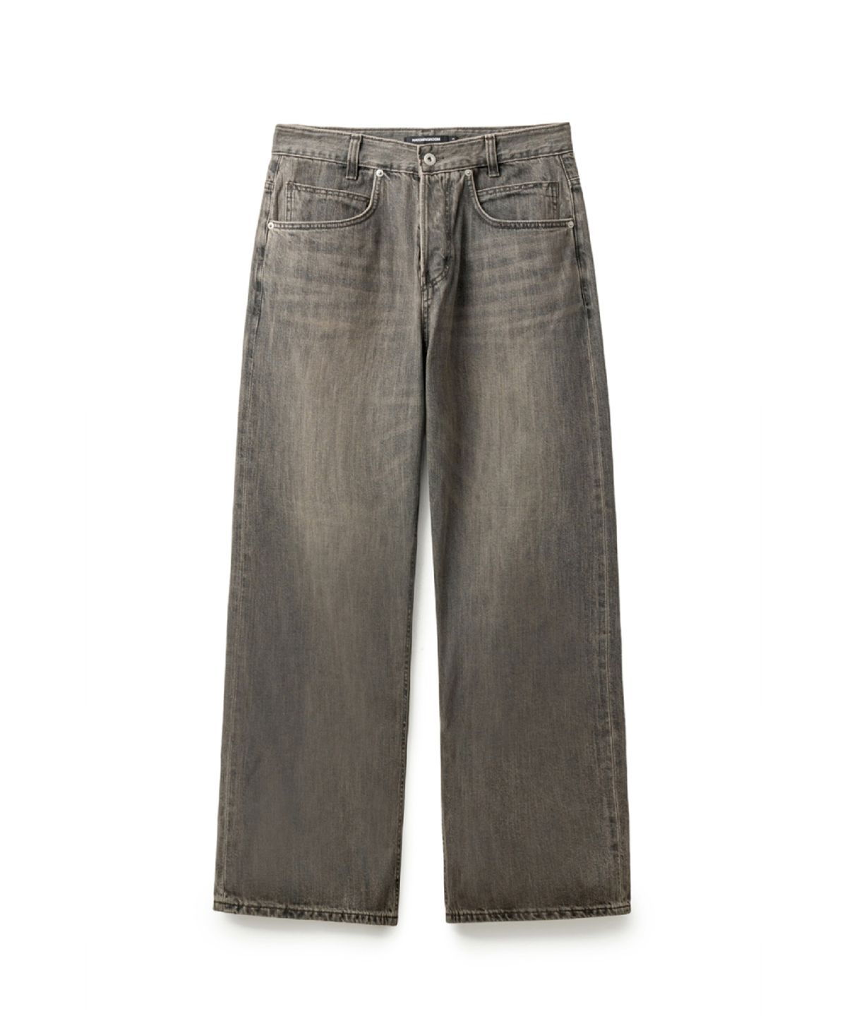 해칭룸(HATCHINGROOM) Regular Selvedge Jeans Slub Vintage Grey