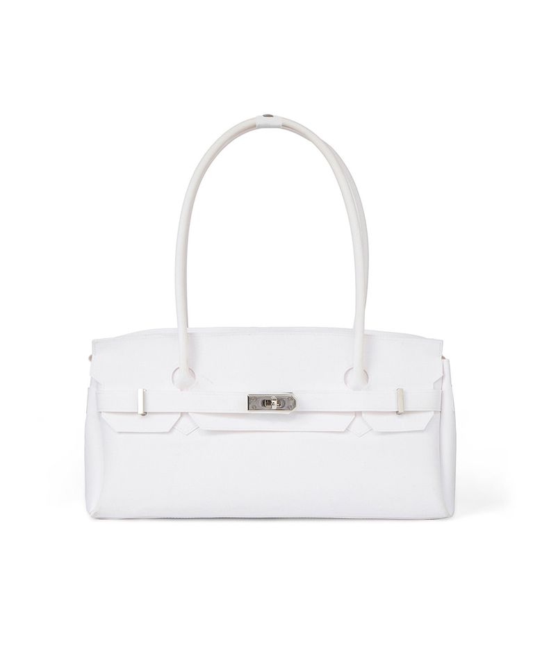 JELLY TWO-WAY BAG IN WHITE